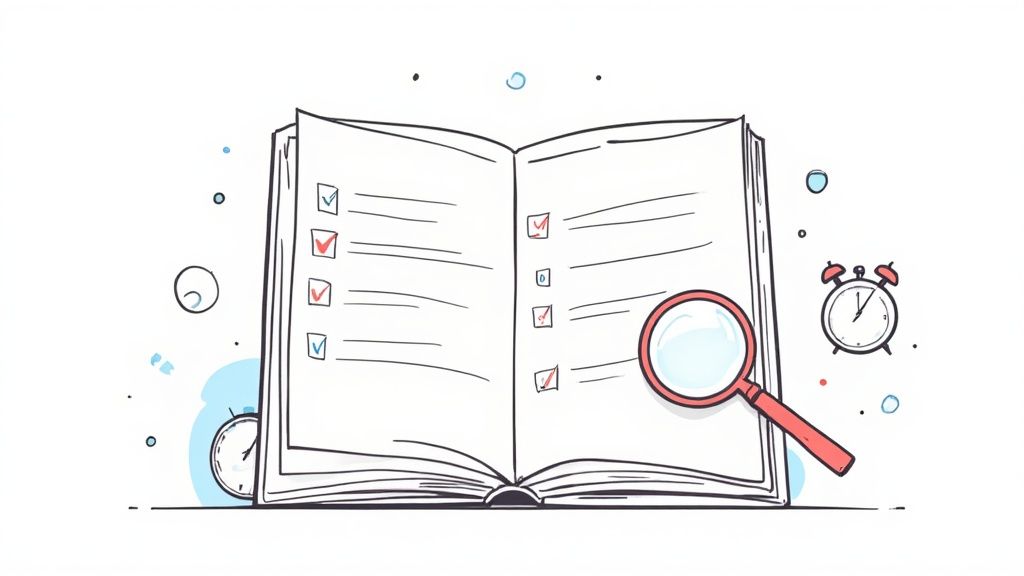 Behavioral Interview Feedback Form capturing an example of interview feedback based on storytelling.