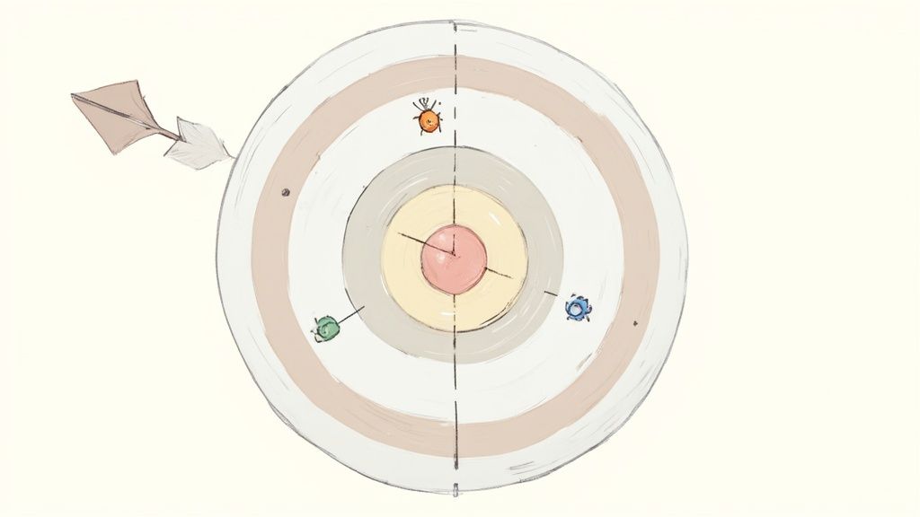 How to hire remote developers shows a compass pointing to various talent hubs on a world map.