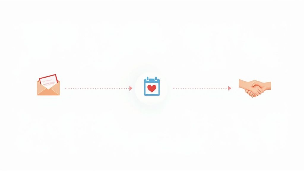 A minimalist data visualization showing a healthy, upward-trending graph, symbolizing the measurement of a talent pipeline.