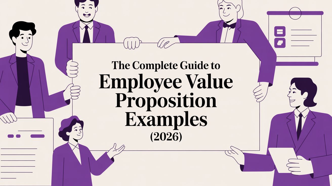 The Complete Guide to Employee Value Proposition Examples (2026)