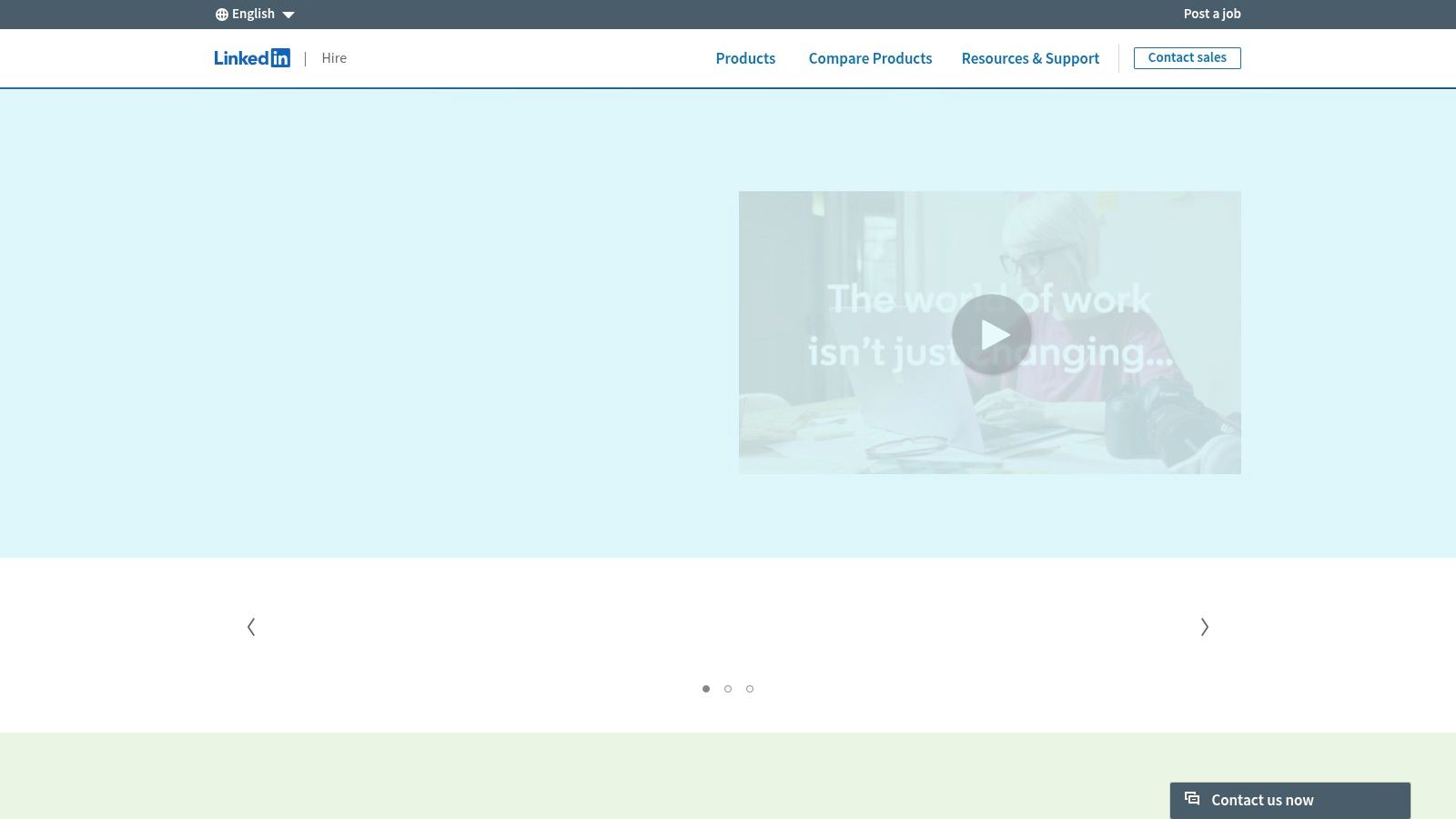 Remote hiring tools featuring the LinkedIn Recruiter interface for candidate search