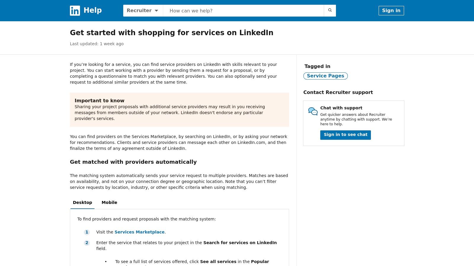 best recruiting agencies on LinkedIn Services Marketplace